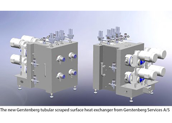 May 2014: New tubular scraped surface heat exchanger