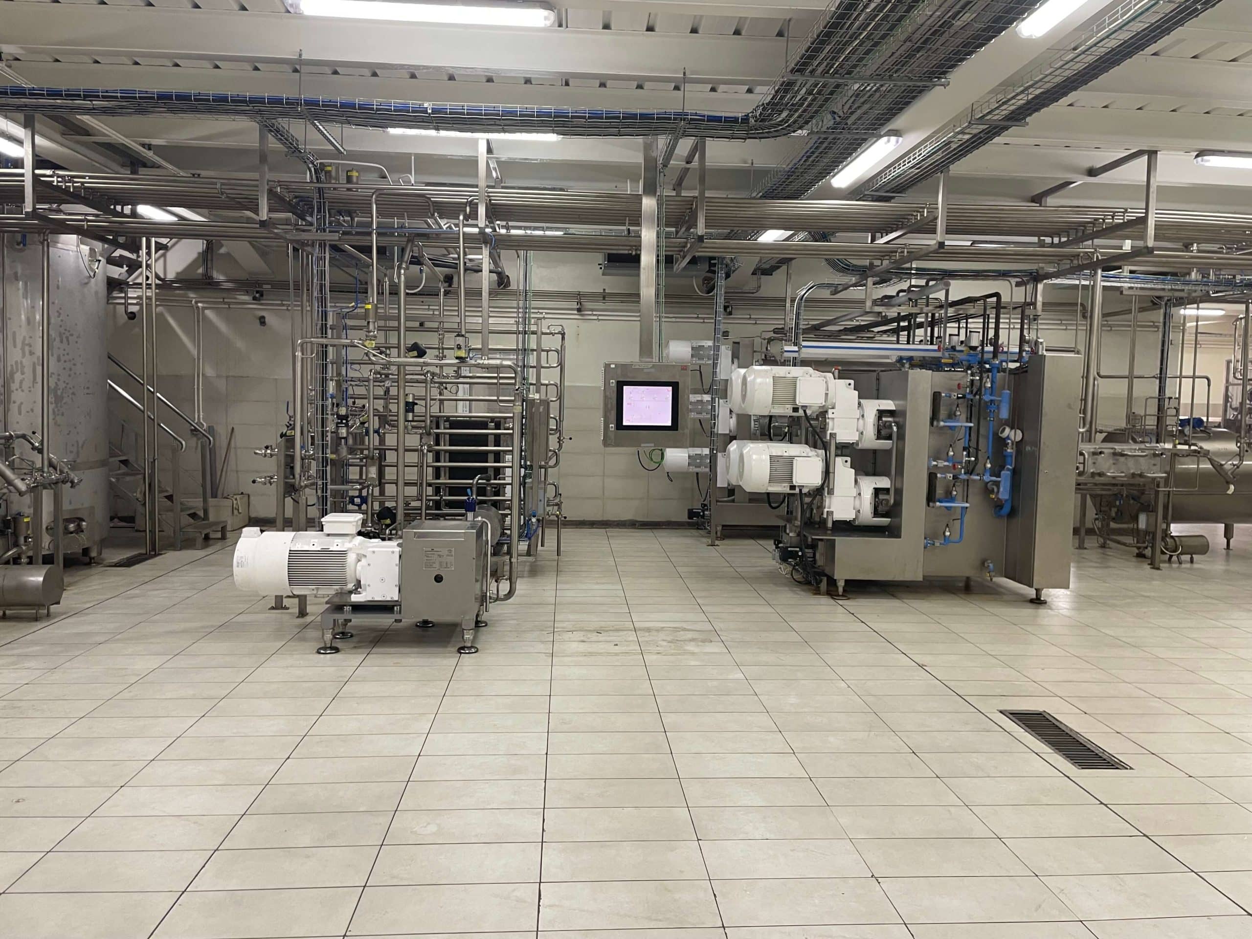 Polaron machines for margarine production on plant side